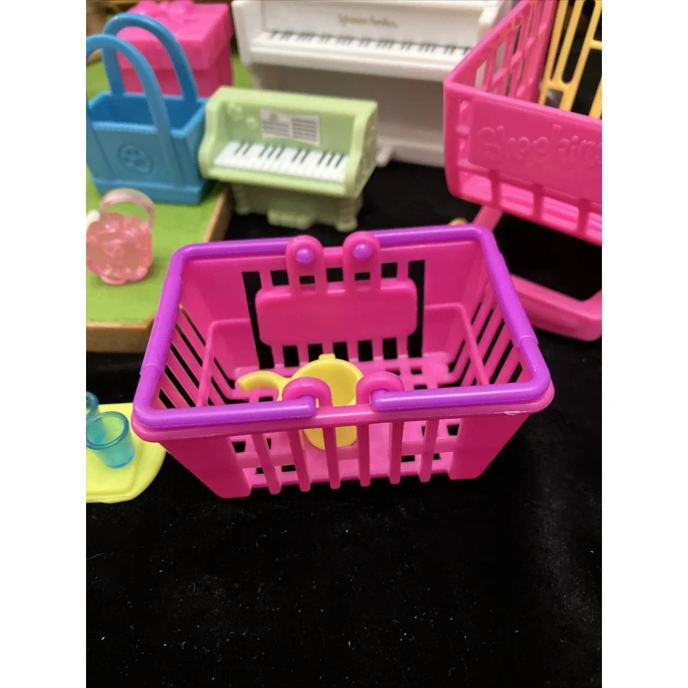 Sylvanian Families Hasbro Vintage Doll Tree House Furniture Piano Picnic Lot